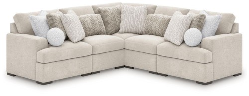 Cuddle Plush - Arctic - 2-Piece Sectional