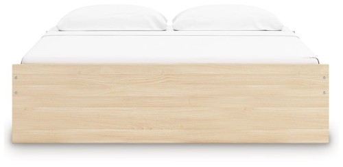 Onita - Natural - Twin Platform Bed With 1 Side Storage
