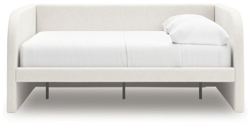 Arloster - Tan / White - Twin Upholstered Day Bed