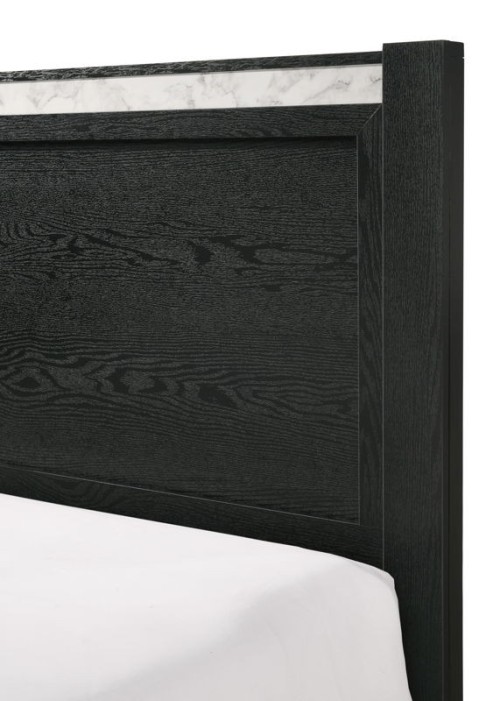 Lamar - Queen 5 Piece Bedroom Set - Black