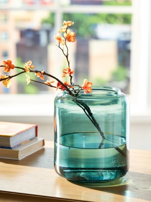 Inisland - Teal - 8" Vase