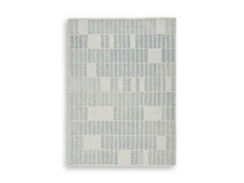 Dylanton - Ivory / Blue - Medium Rug