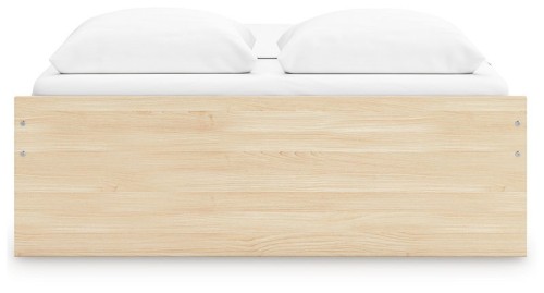 Onita - Natural - Twin Platform Bed With 1 Side Storage
