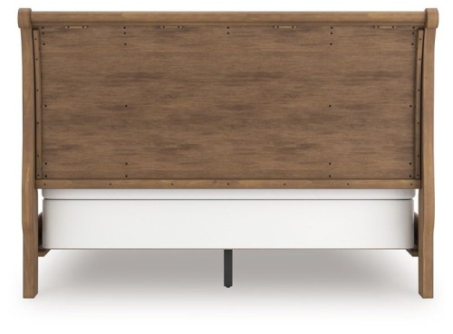 Feddinger - Medium Brown - King Sleigh Bed