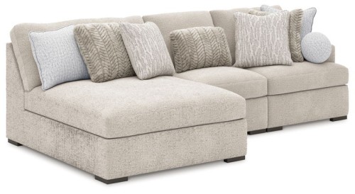 Cuddle Plush - Arctic - 2-Piece Sectional