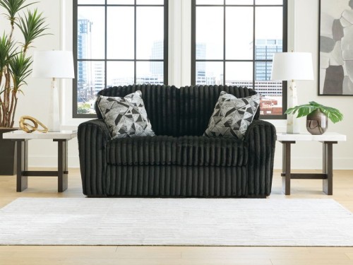 Midnight-Madness - Chocolate - Loveseat