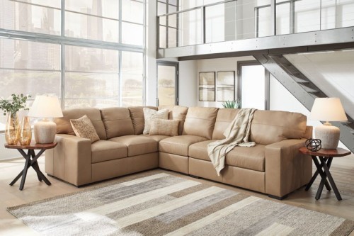 Bandon - Toffee - 2-Piece Sectional With Raf Loveseat