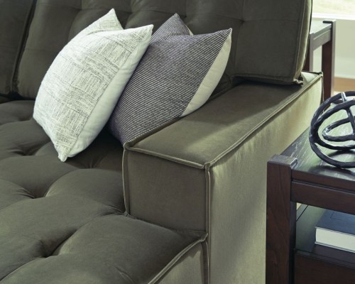 Caspian-Town - Olive - 2-Piece Sectional With LAF Corner Chaise