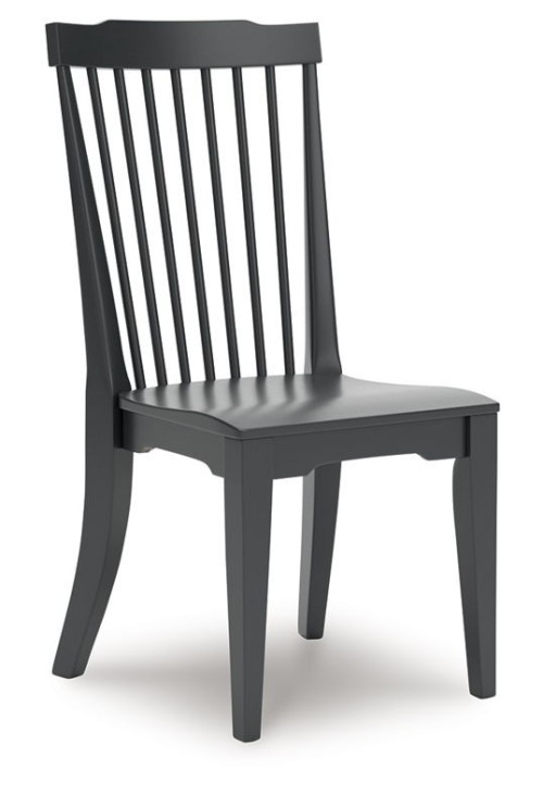 Brenkerton - Black - Dining Room Side Chair (Set of 2)