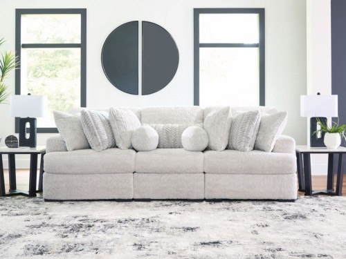 Cuddle Plush - Arctic - 2-Piece Sectional