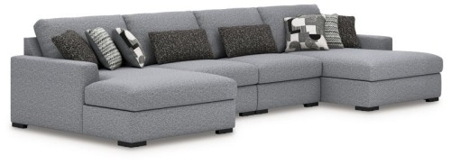 Bealton - Salt and Pepper - 4-Piece Sectional