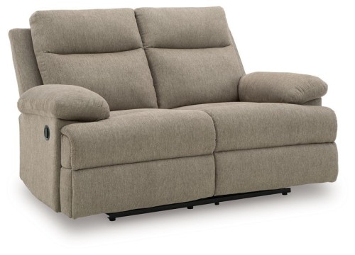 Side-Swipe - Charcoal - Reclining Loveseat