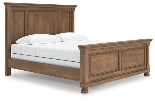 Feddinger - Medium Brown - King Panel Bed