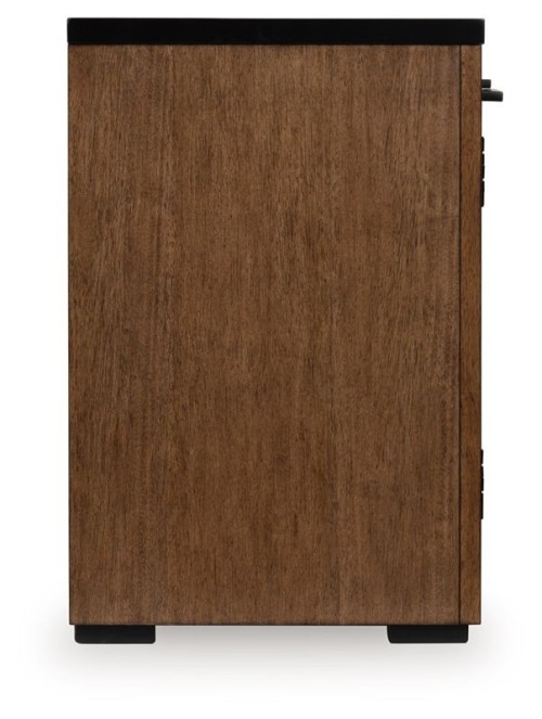 Kallari - Warm Brown / Black - Credenza