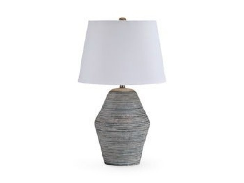 Lawrock - Antique Blue - Terracotta Table Lamp