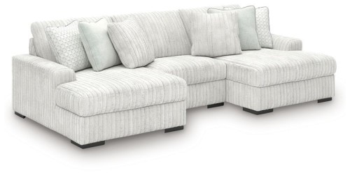 Stupendous - Alloy - 5-Piece Sectional With LAF Corner Chaise