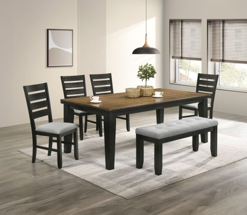 Bardstown - 5 Piece Dining Room Set - Dark Brown