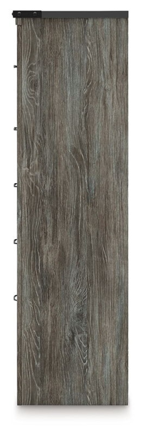 Frandern - Gray - Five Drawer Chest