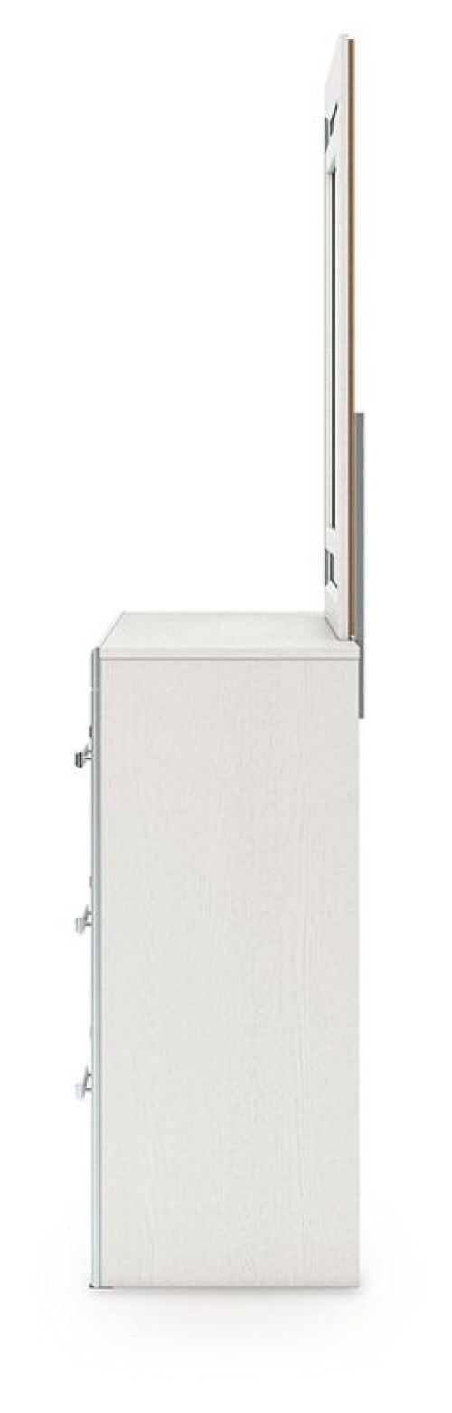 Zuraleus - Dresser And Mirror - White