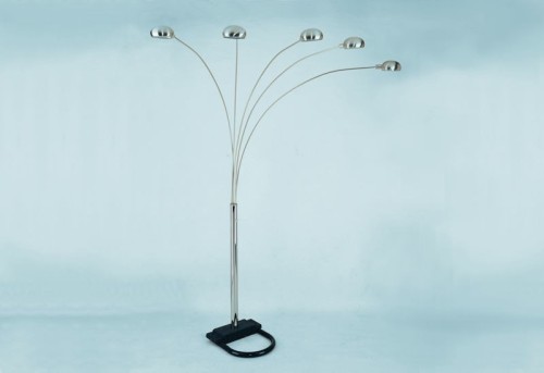 Peacock - Shade Floor Lamp - Black