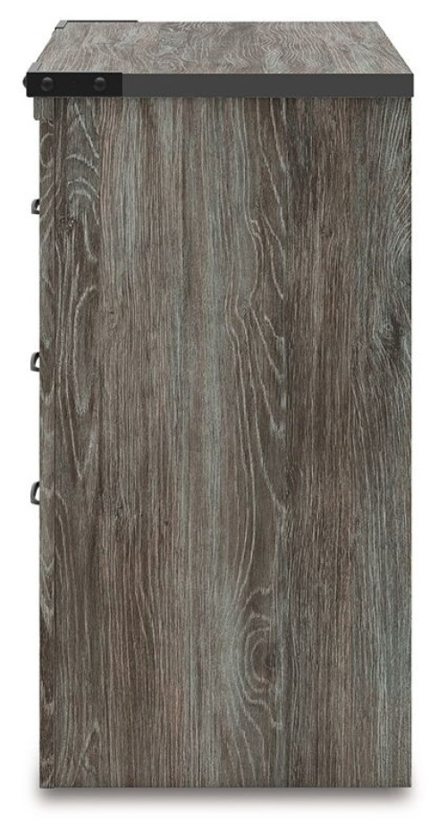 Frandern - Gray - Two Drawer Night Stand