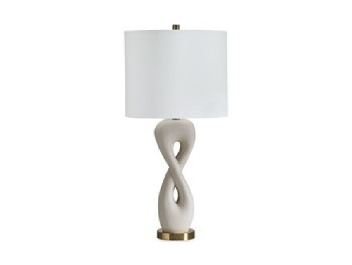 Judrich - White / Gold Finish - Poly Table Lamp