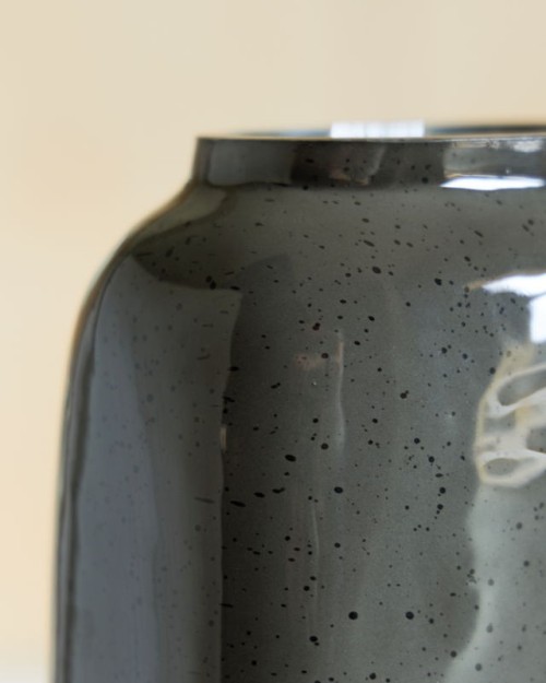 Kierlain - Gray / Black - Vase - 12.25'