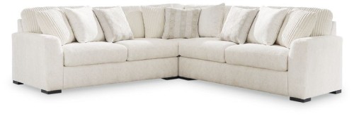 Chessington - Ivory - 3-Piece Sectional