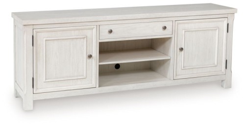 Robbinsdale - Antique White - Extra Large TV Stand