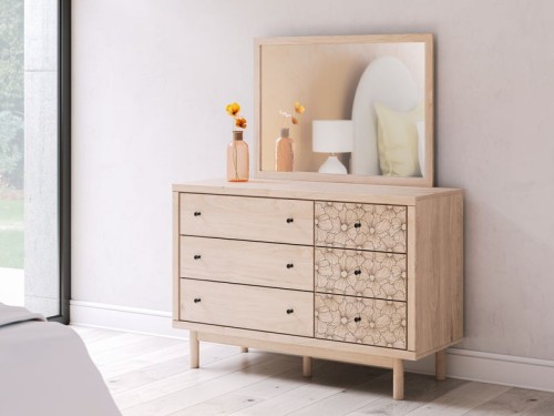 Arloster - Tan - Six Drawer Dresser