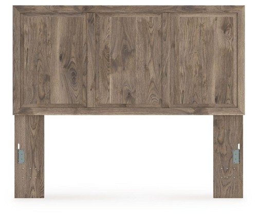 Rusticott - Brown - King Panel Headboard