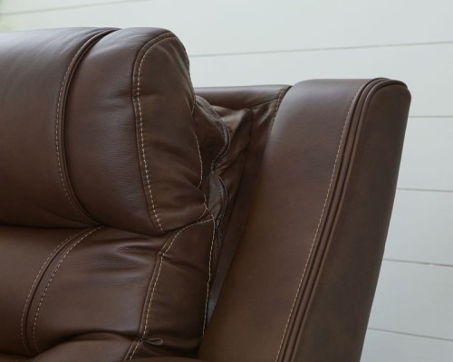 Bleckley - Espresso - 5-Piece Power Reclining Sectional With RAF And LAF Recliners