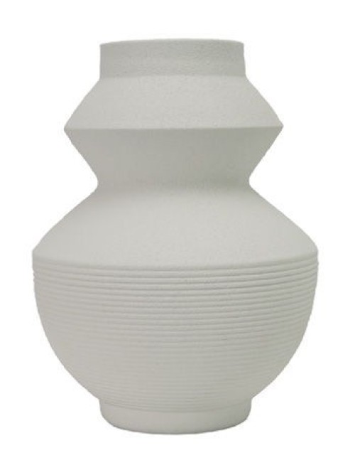 Naveen - White - Vase - 18"