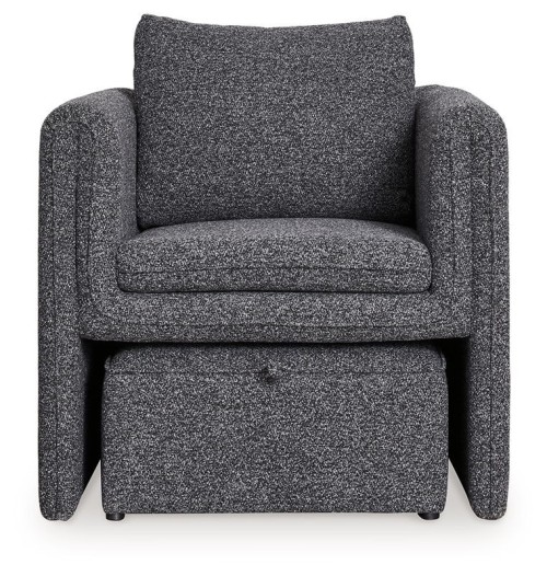 Vreni - Charcoal / Black - Accent Chair