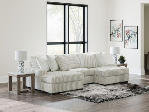 Stupendous - Alloy - 5-Piece Sectional With LAF Corner Chaise