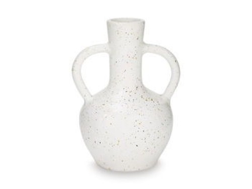 Dallinworth - White / Black - Vase - 15.75"