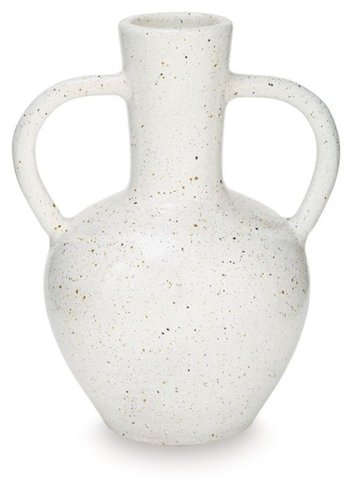Dallinworth - White / Black - Vase - 15.75"