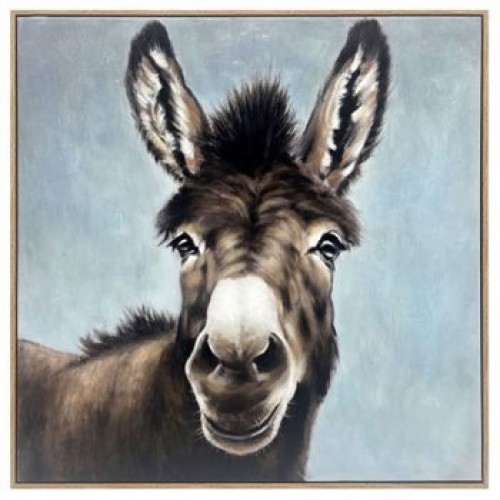 Landerton - Brown / Blue / White - Wall Art