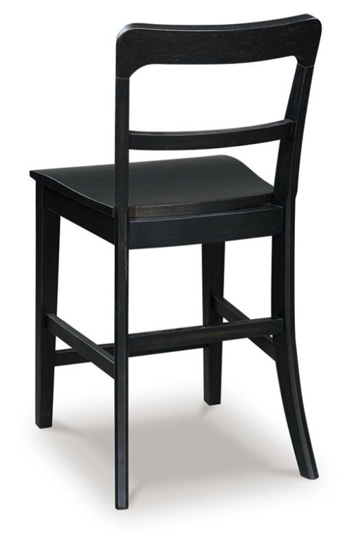 Greddinton - Black - Barstool (Set of 2)