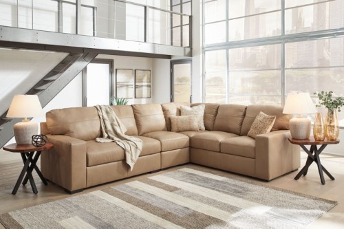 Bandon - Toffee - 2-Piece Sectional With Raf Loveseat