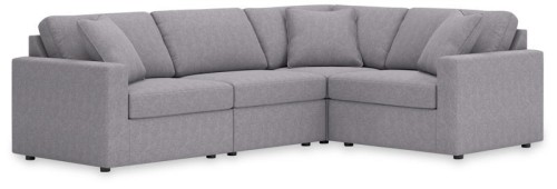 Modmax - Granite - 4-Piece Sectional