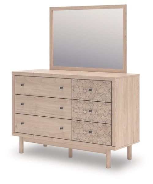 Arloster - Tan - Six Drawer Dresser