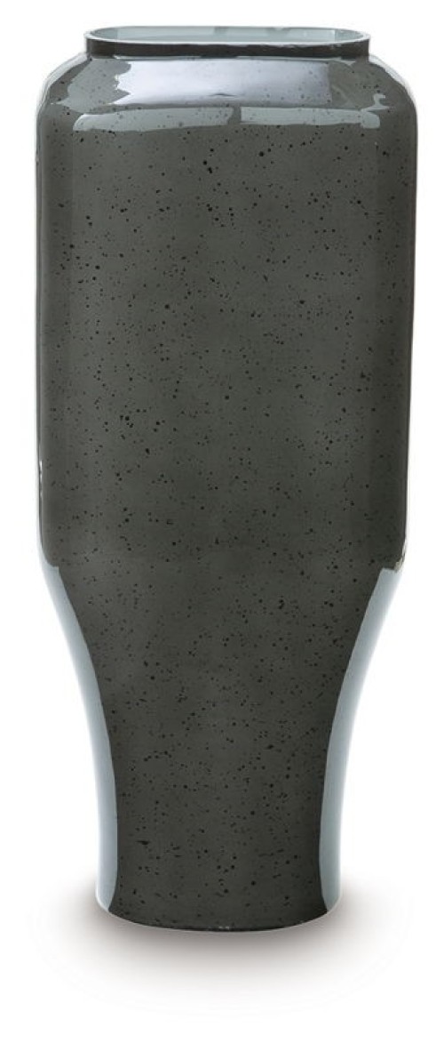 Kierlain - Gray / Black - Vase - 12.25'