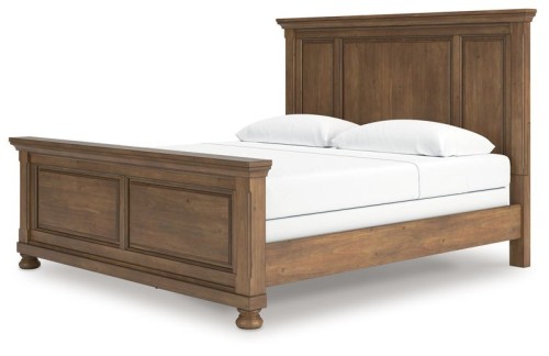 Feddinger - Medium Brown - King Panel Bed