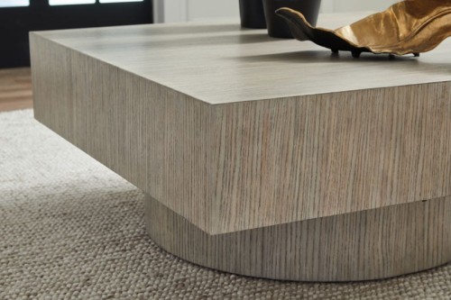 Jorielyn - Light Grayish Brown - Square Cocktail Table
