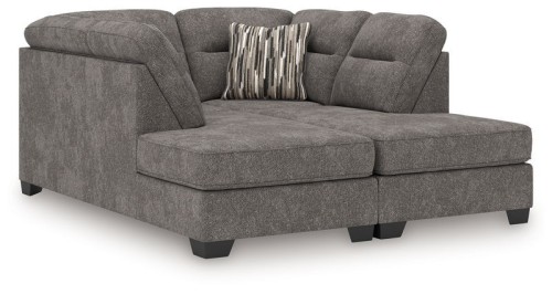Olten - Graphite - 2-Piece Sectional With RAF Corner Chaise