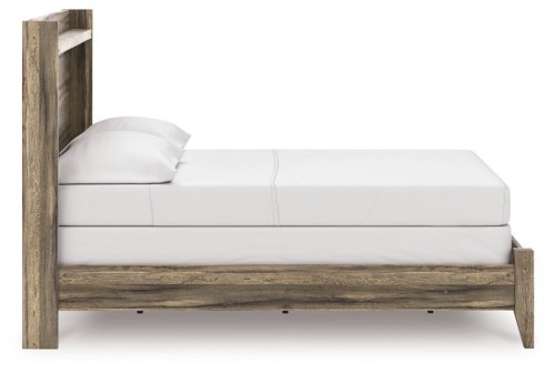 Elbrim - Brown - Queen Panel Bed
