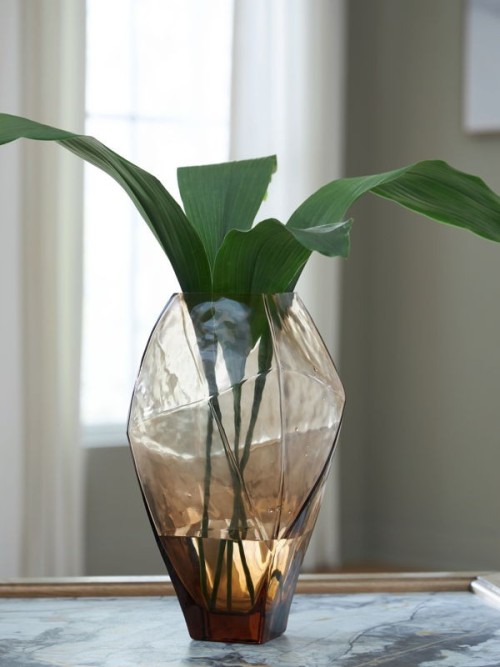 Ewart - Light Brown - Vase - 10.2"