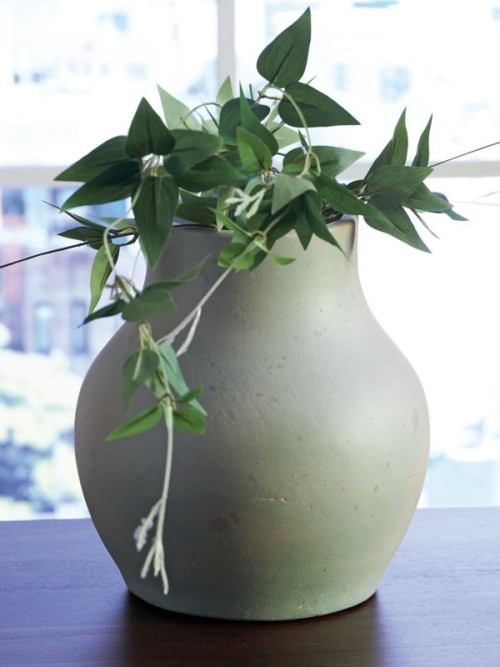 Baychester - Antique Green - 10" Vase