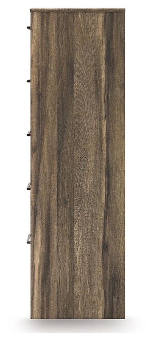 Elbrim - Brown - Five Drawer Chest